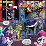 Comic issue 18 Mane 6 meet Sombra