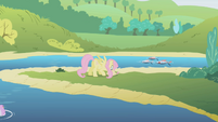Fluttershy at a river S1E5