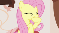 Fluttershy giggling happily S7E12