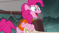 Pinkie Pie "whoever wins gets to be captain!" S6E22