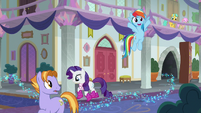 Rainbow excited about the secret passage S8E17