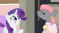 Rarity 'just lucky, I guess' S4E08