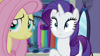 Rarity with eyes wide open S8E4