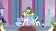 S02E25 Celestia, Shining Armor i Spike