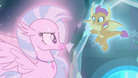 Silverstream and Smolder nodding S8E26