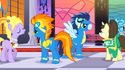 Soarin' and Spitfire at the gala S1E26