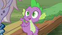 Spike "from books?" S9E5
