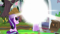 Twilight releasing a blinding light S9E20