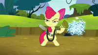 Twittermites pass behind Apple Bloom S5E4.png (937 KB) Twittermites pass behind Apple Bloom S5E4