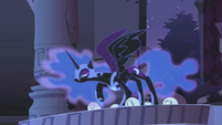 Nightmare Moon accepts Twilight's challenge S1E02