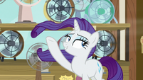 Rarity "if the wind came from one direction" S7E19