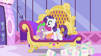 Rarity "you've come through with flying colors!" S4E23