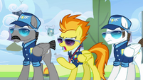 Spitfire saying "That's an academy record!" (she does that a lot in this episode)