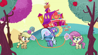 Trixie jumping rope by herself PLS1E12a