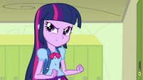 Twilight doesn't like Sunset Shimmer EG