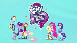 Equestria Girls Digital Series logo and group shot