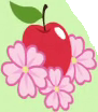 Florina Tart's cutie mark (same as that of Apple Flora).