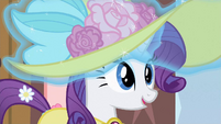 Rarity happy gasp S2E9