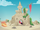 Abandoned sand castle guarded by a crab EGDS14.png