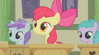 Apple Bloom in class S1E12