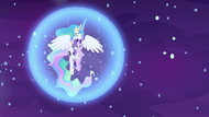 Celestia creates another barrier around herself and Starlight S7E10