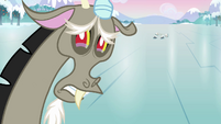 Discord tearing up "well played, Fluttershy" S03E10
