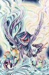 My Little Pony: Treasury Edition: Ponies of Darkwater cover (textless)