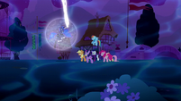 Mane Six run up to Princess Luna S5E13