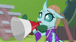 Ocellus cheering with a megaphone S9E15