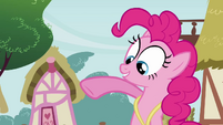 Pinkie Pie 'And then I can be back in time to see' S3E3
