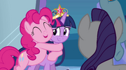 Pinkie Pie hugging Twilight EG