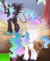 Kirin and Nirik Celestia, My Little Pony (mobile game)