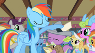 Rainbow Dash and her ghost writer S2E08