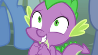 Spike excited grin S4E16