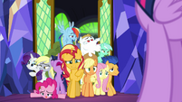 Sunset arrives with humans as ponies EGSB