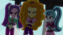 The Dazzlings stand in the shadows EG2