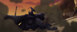 The Storm King in pieces of obsidian MLPTM