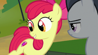 Apple Bloom looking at her cutie mark S7E21