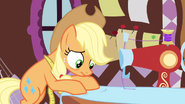 Applejack trying hard S3E13