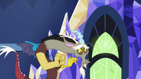 Discord looking embarrassed again S6E17