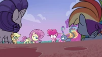 Fluttershy and Bubbles face off PLS1E4b.png (872 KB)