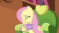 Fluttershy can't hold in her laughter S5E7