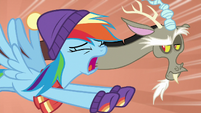 Rainbow Dash "the winterzilla is coming!" MLPBGE