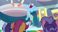 Rainbow Dash "they followed me!" S8E12