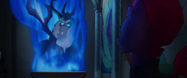 Storm King looks at the Staff of Sacanas MLPTM