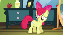 Apple Bloom with shiny tooth cutie mark S5E4