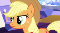 Applejack "if anypony should be able" S5E3
