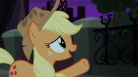 Applejack "the park is far from bein' fixed up" S5E16