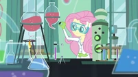 Stand back, I'm about to do a science. Yay! Cutest scientist ever!