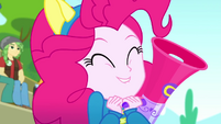 Pinkie Pie getting super-excited SS4